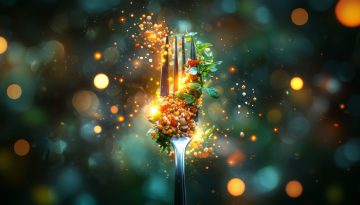 Illustrative image of healthy foods aiding in glucose control