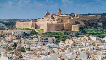 Victoria and the Cittadella, Gozo Island, Malta