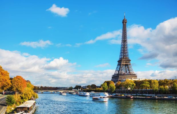 Cityscape of Paris with the Eiffel tower