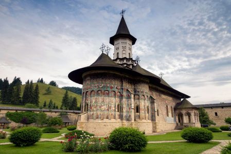 Sucevita orthodox monastery, Bucovina, UNESCO world heritage site