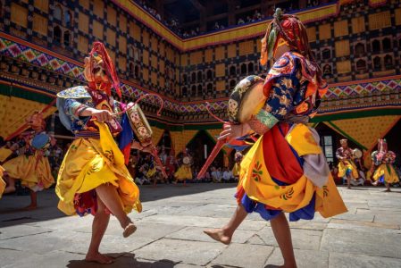 bhutan festival paro
