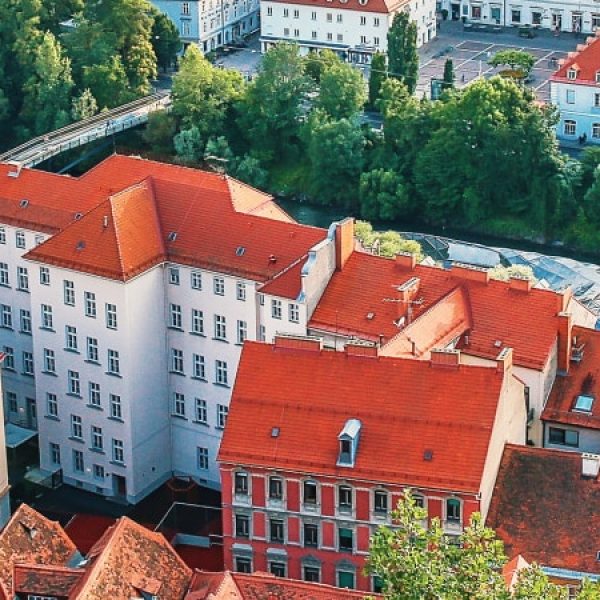 Graz, Zagabria e Lubiana