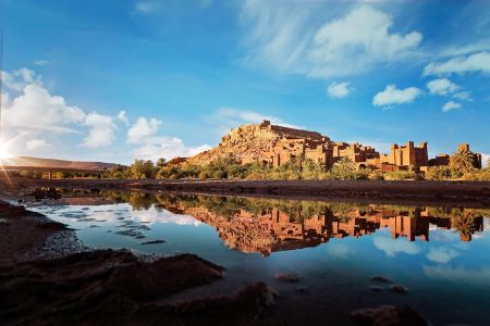 Fortified city of Ait-Ben-Haddou, a UNESCO world heritage site k