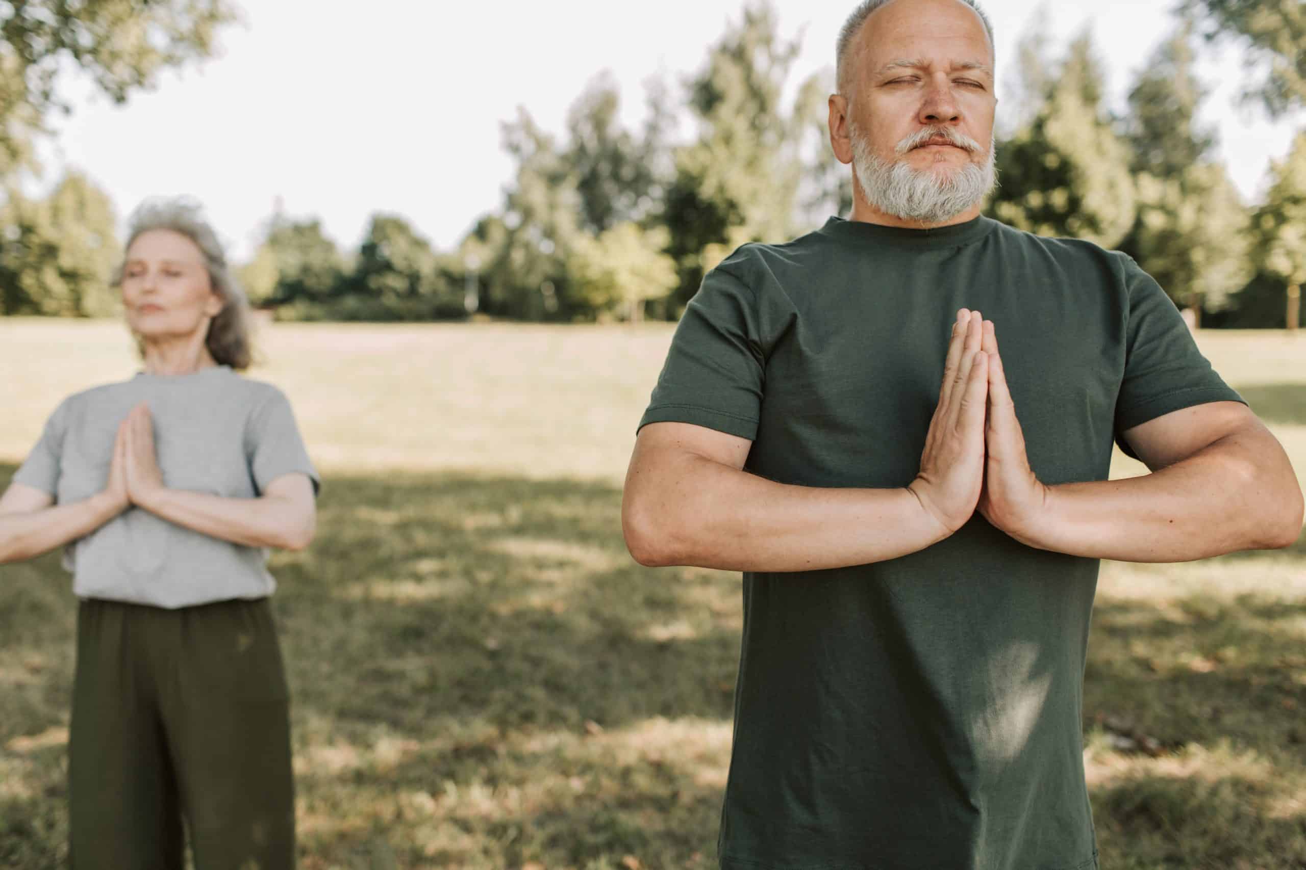 yoga all'aperto